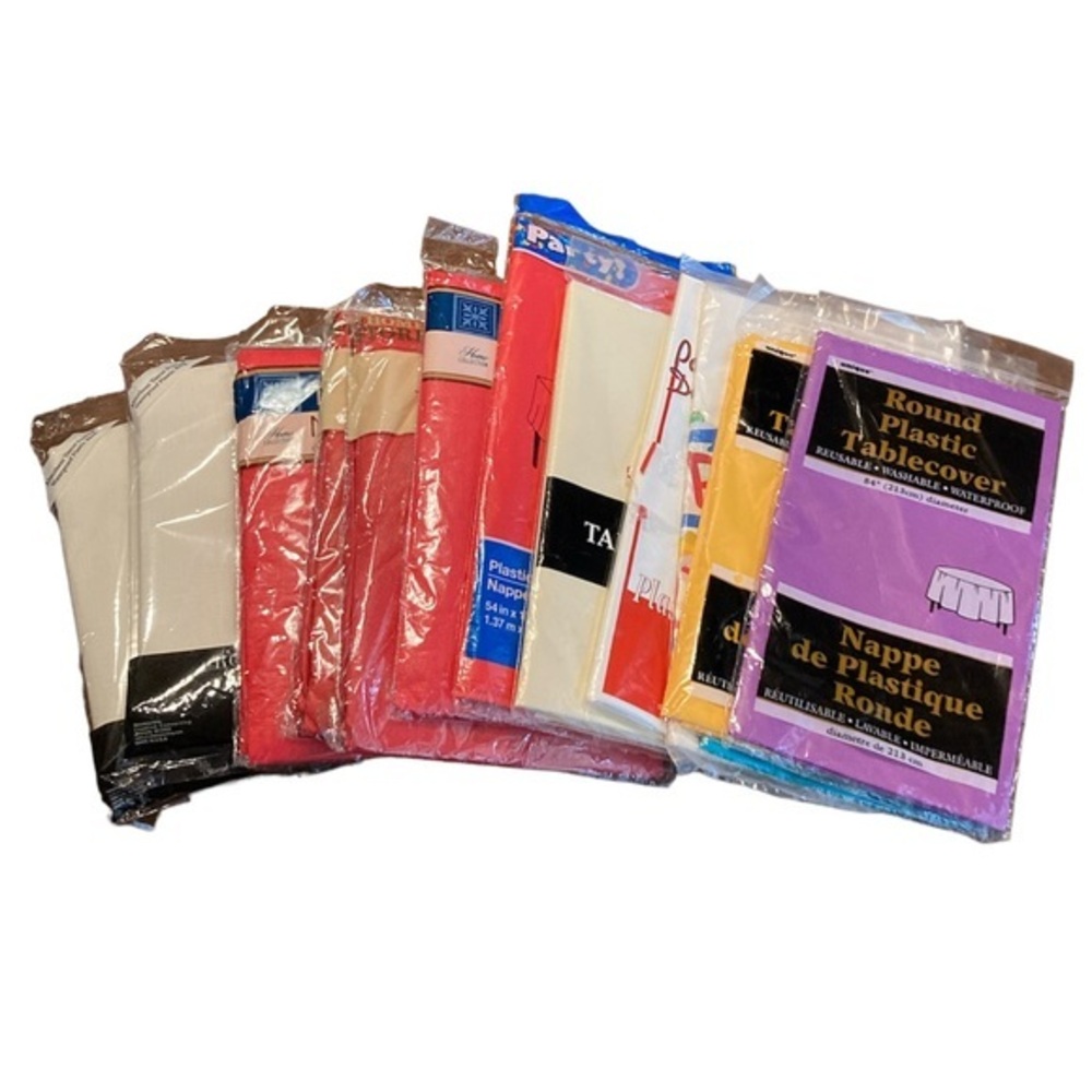 🌸NIP Assorted Table Covers - Bundle of 13 - Great for Caterers!